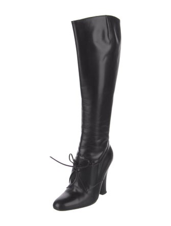 Yves Saint Laurent Leather Boots