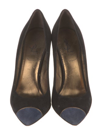 Yves Saint Laurent Suede Pumps