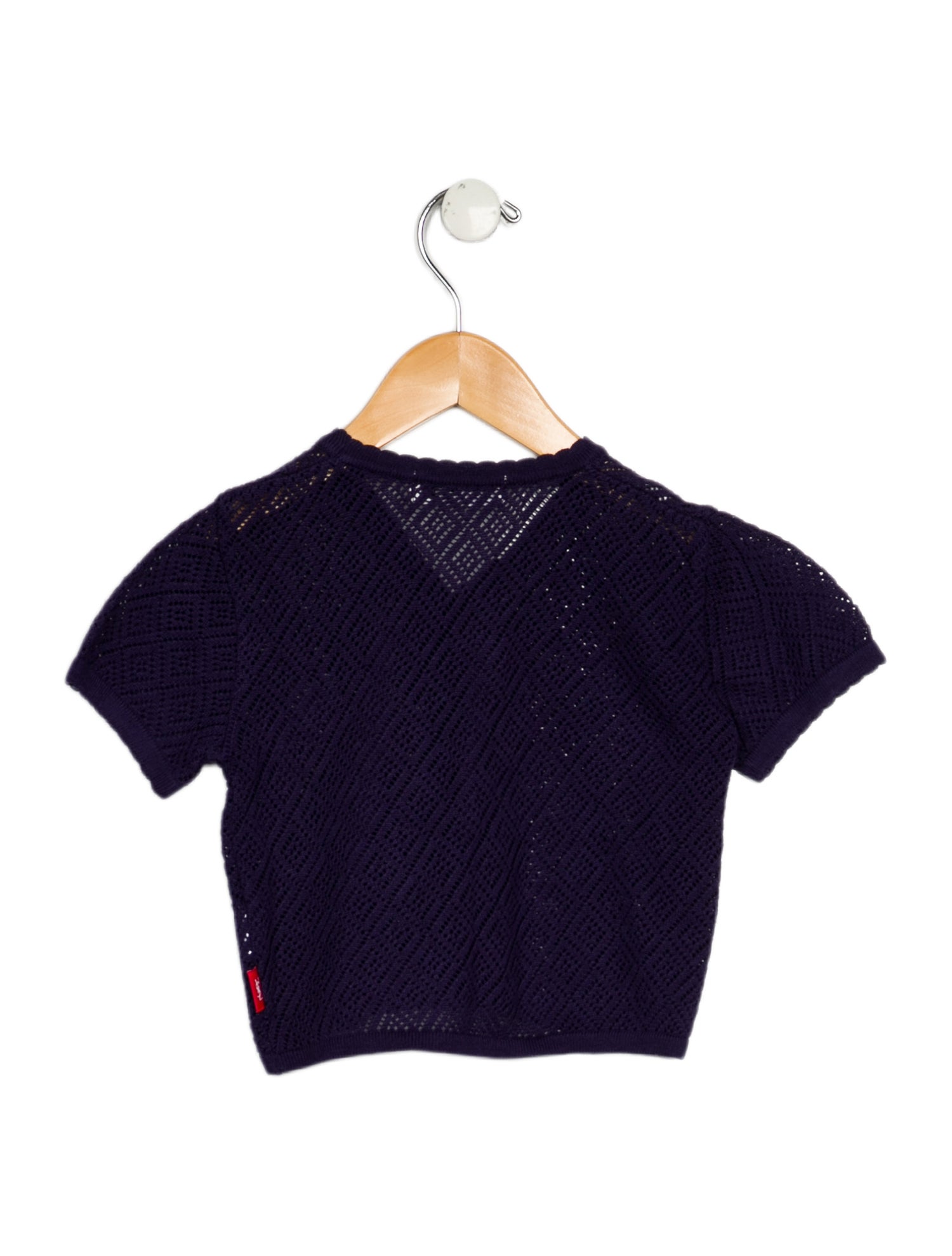 Yves Saint Laurent Short Sleeve Cardigan