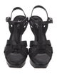 Yves Saint Laurent Leather T-Strap Sandals