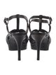 Yves Saint Laurent Leather T-Strap Sandals
