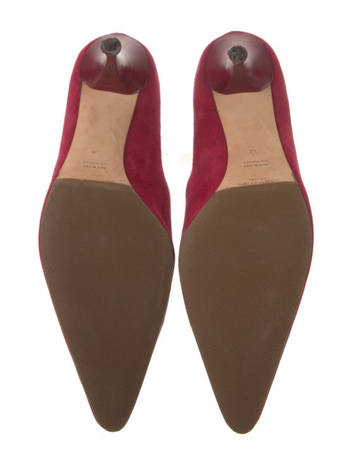 Yves Saint Laurent Rive Gauche Suede Pumps