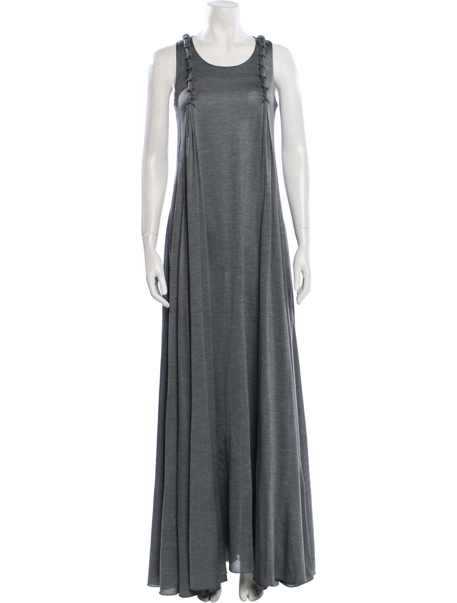 Yves Saint Laurent Silk Long Dress