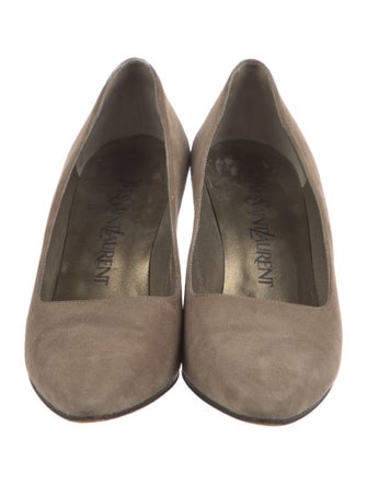 Yves Saint Laurent Suede Pumps