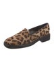 Yves Saint Laurent Ponyhair Animal Print Loafers