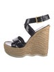 Yves Saint Laurent Patent Leather Espadrilles