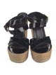Yves Saint Laurent Patent Leather Espadrilles