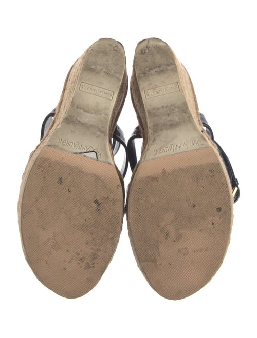 Yves Saint Laurent Patent Leather Espadrilles