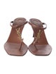 Yves Saint Laurent Leather T-Strap Sandals