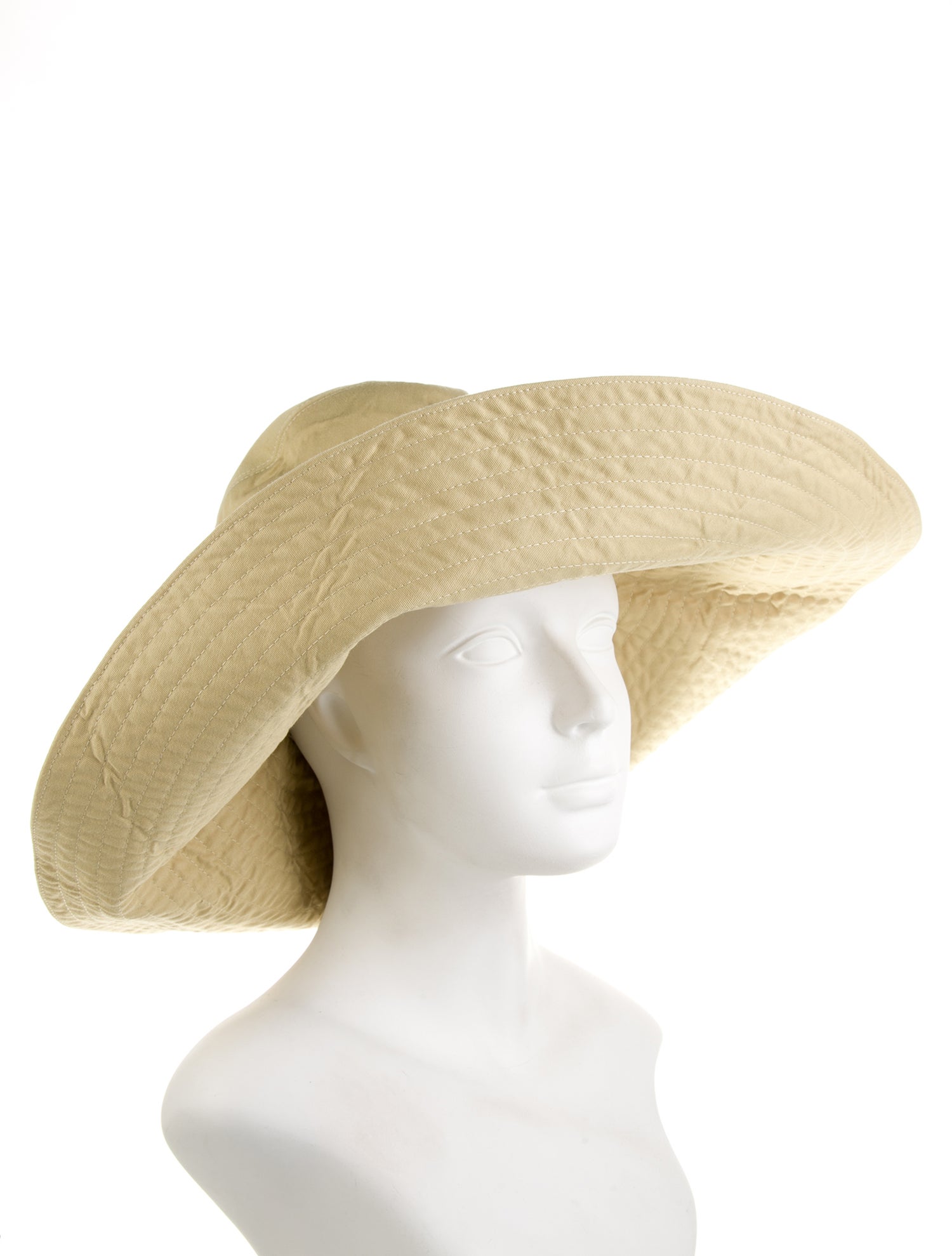 Yves Saint Laurent Rive Gauche Wide Brim Sun Hat
