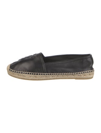 Yves Saint Laurent Leather Espadrilles