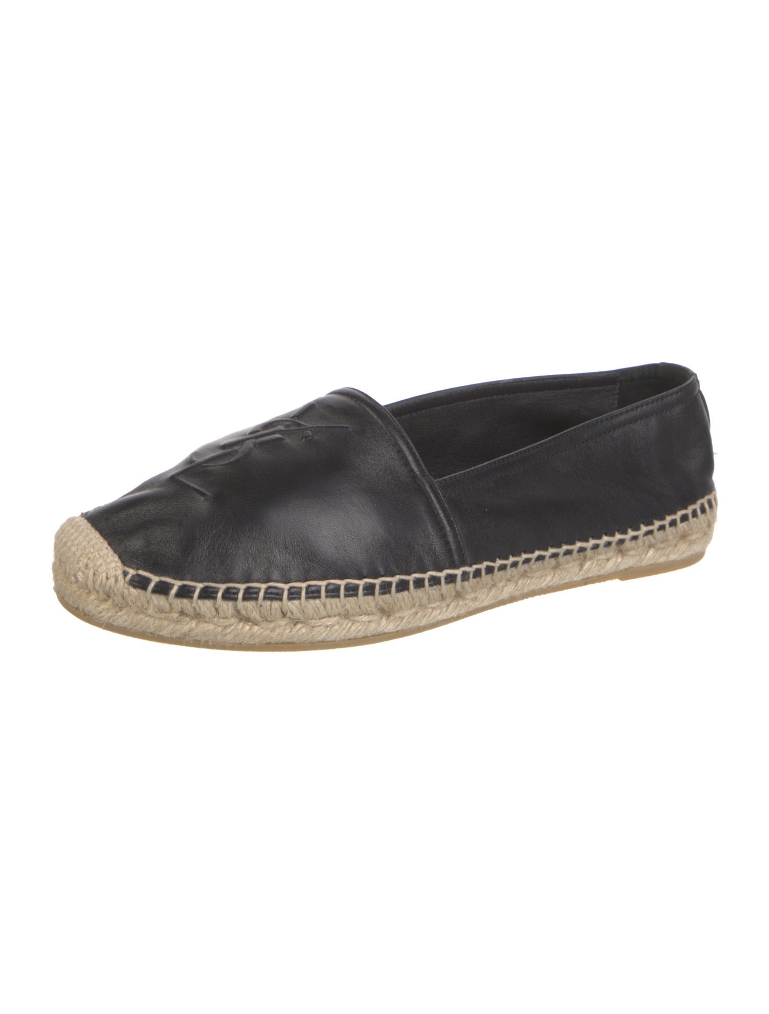 Yves Saint Laurent Leather Espadrilles