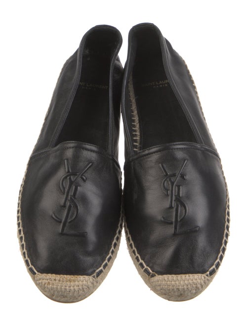 Yves Saint Laurent Leather Espadrilles