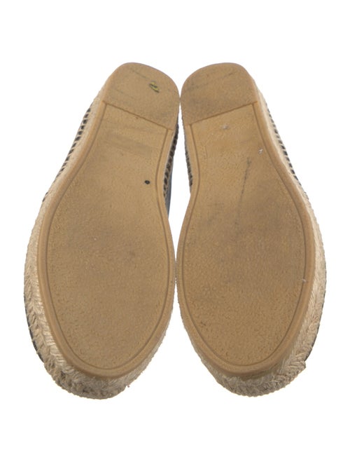 Yves Saint Laurent Leather Espadrilles