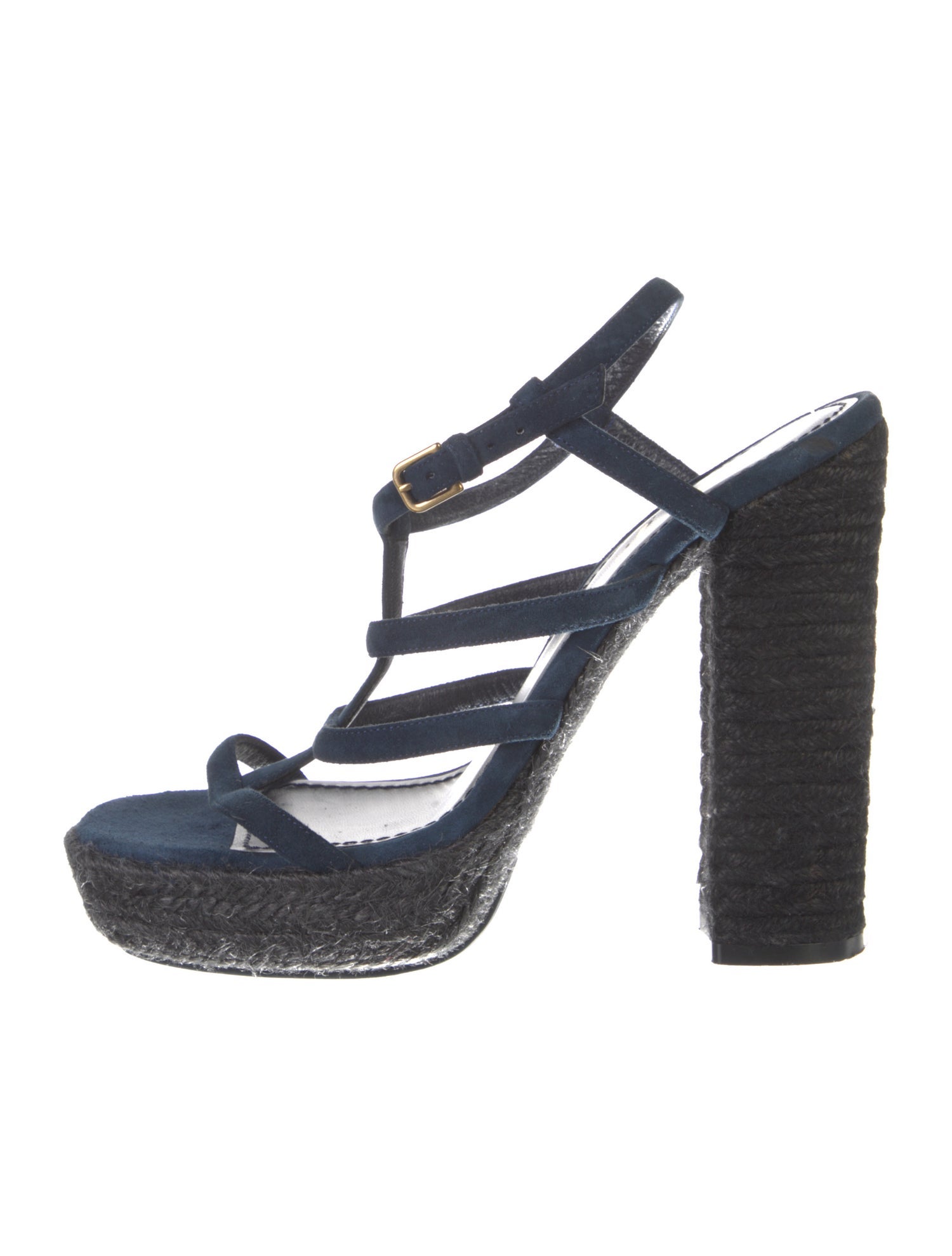 Yves Saint Laurent Suede Espadrilles