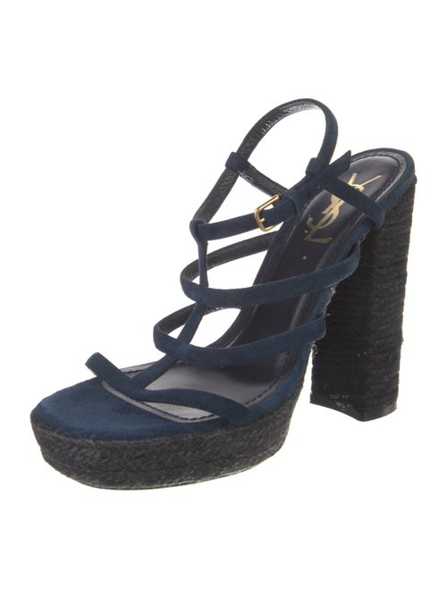 Yves Saint Laurent Suede Espadrilles