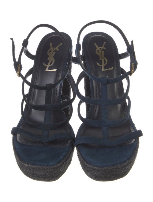 Yves Saint Laurent Suede Espadrilles