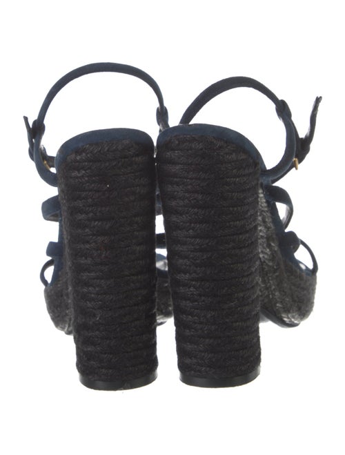 Yves Saint Laurent Suede Espadrilles