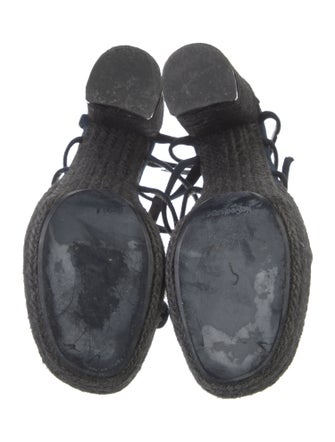 Yves Saint Laurent Suede Espadrilles