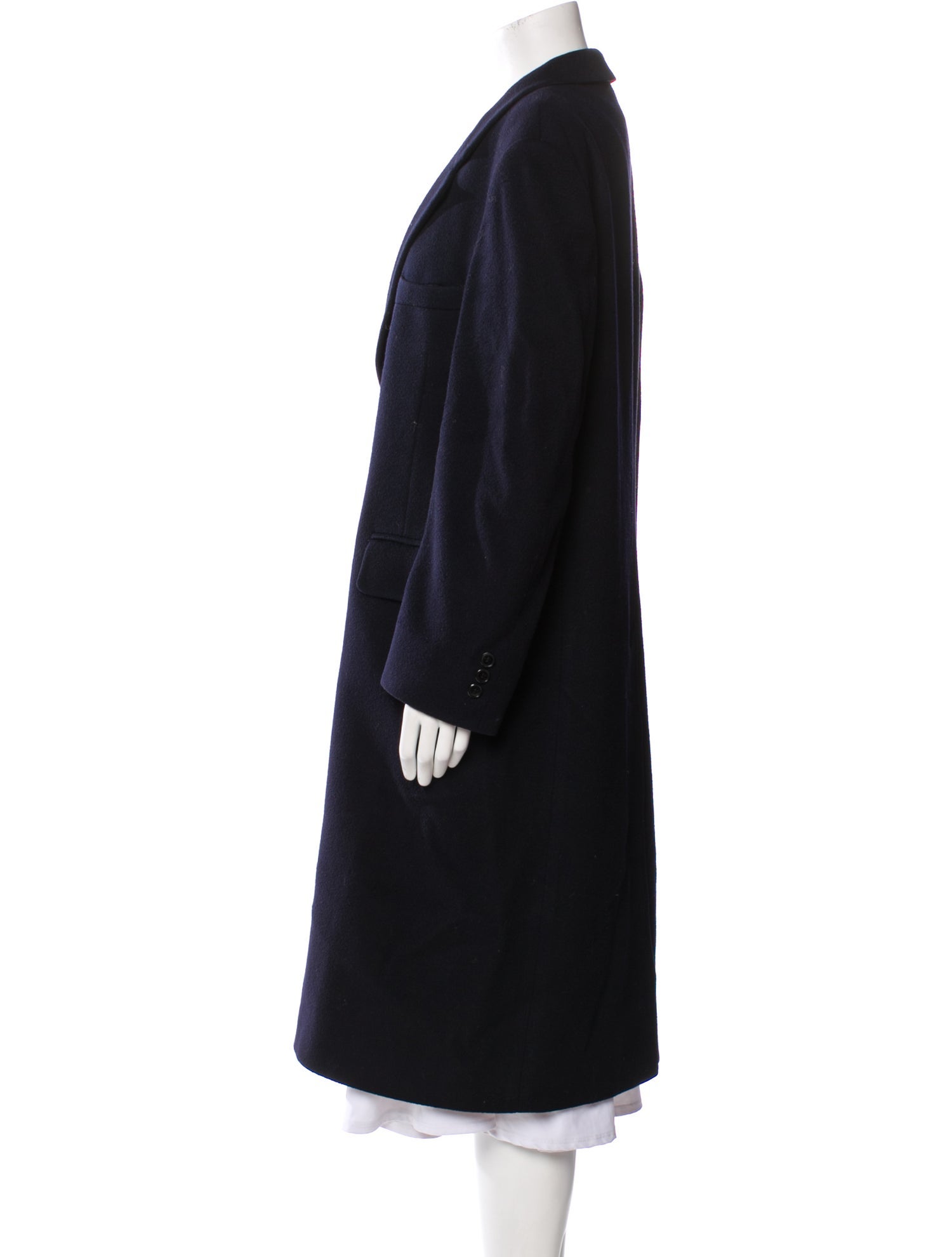 Yves Saint Laurent Wool Coat