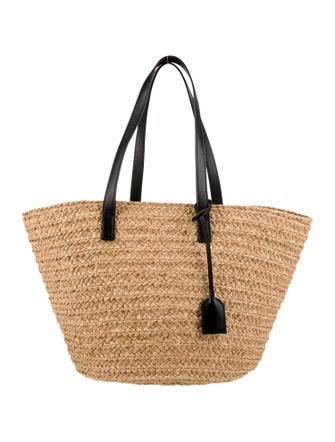 Saint Laurent Raffia Panier 2022
