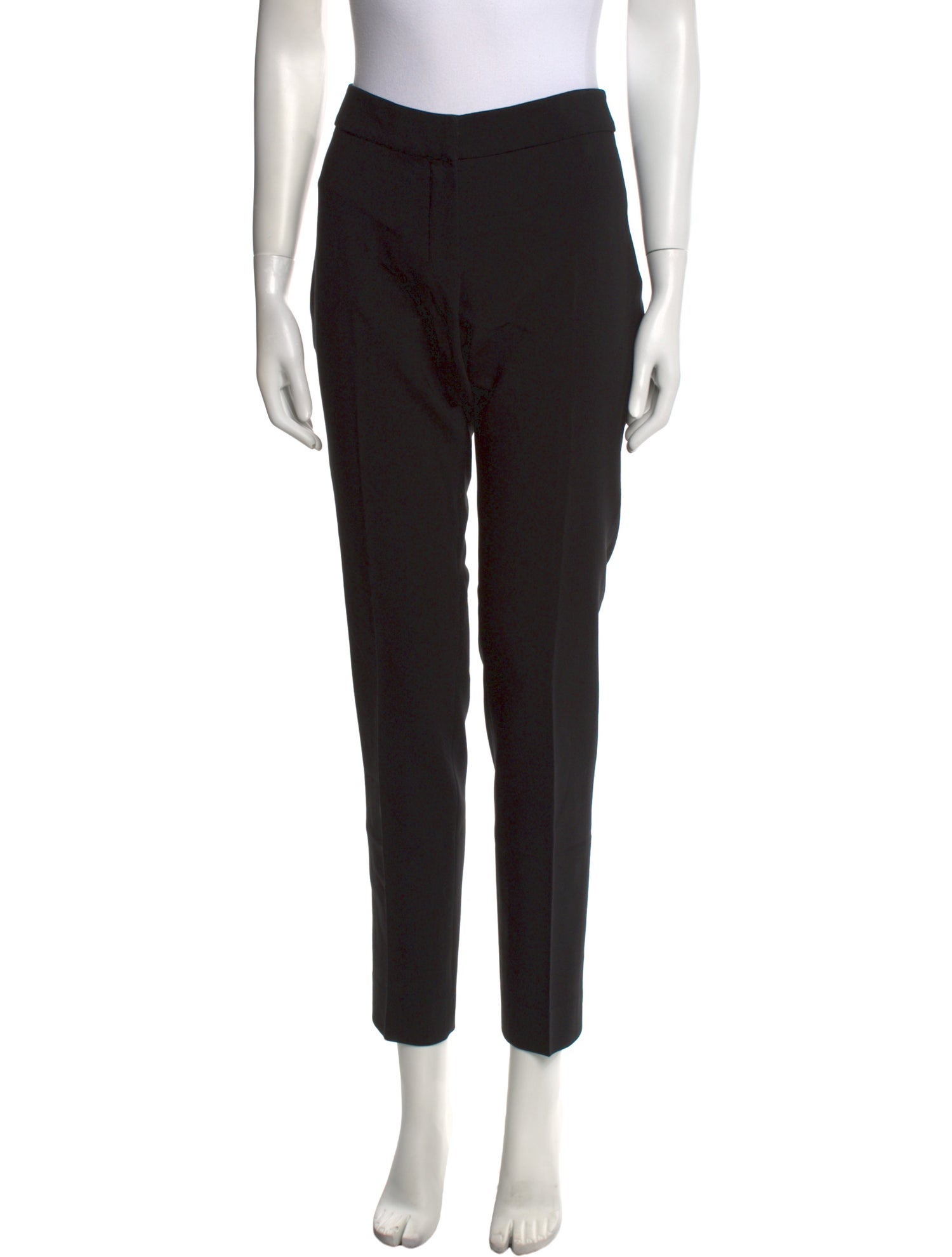 Yves Saint Laurent Wool Straight Leg Pants