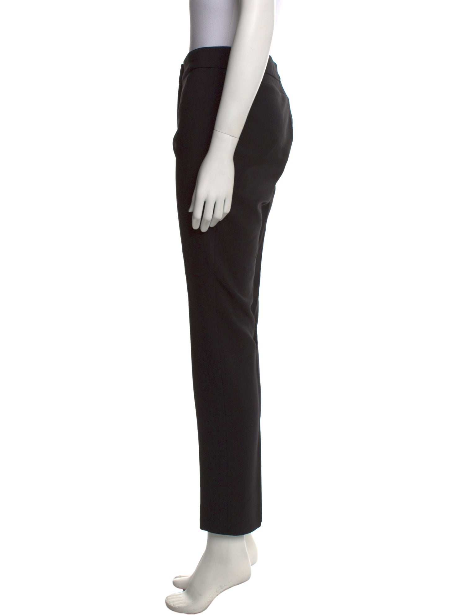 Yves Saint Laurent Wool Straight Leg Pants