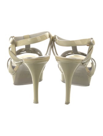 Saint Laurent Patent Leather Sandals