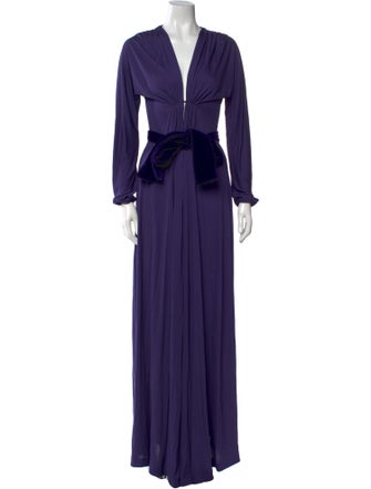 Yves Saint Laurent Rive Gauche Vintage Long Dress