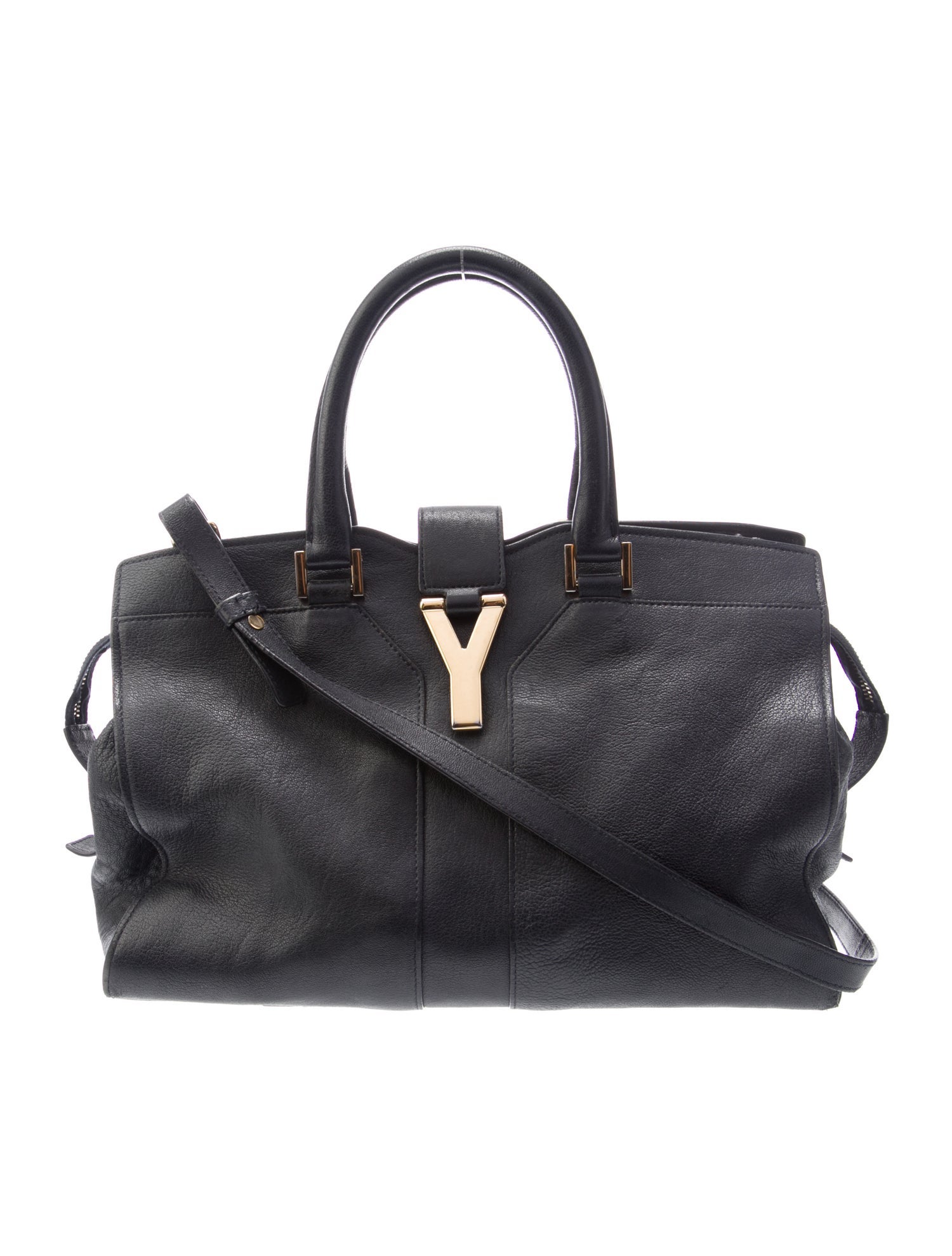 Yves Saint Laurent Leather Saint Laurent Y Cabas