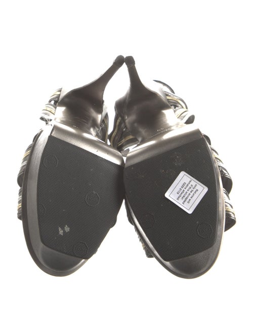 Yves Saint Laurent Leather T-Strap Pumps