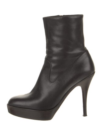 Yves Saint Laurent Leather Boots