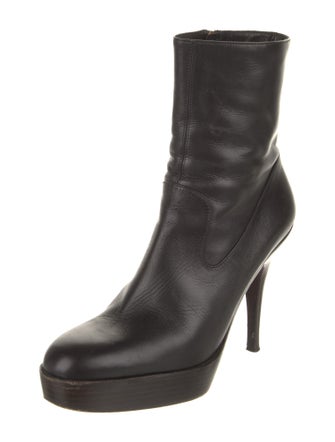 Yves Saint Laurent Leather Boots