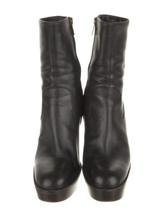 Yves Saint Laurent Leather Boots
