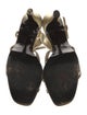 Yves Saint Laurent Leather Slingback Sandals