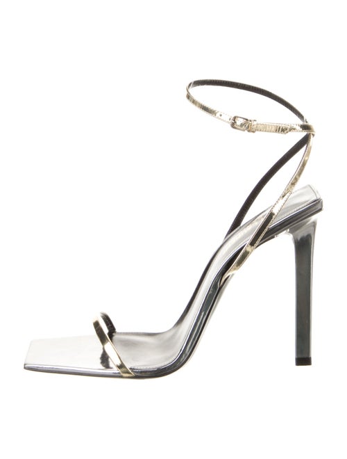 Yves Saint Laurent Patent Leather Sandals