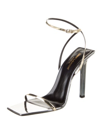Yves Saint Laurent Patent Leather Sandals