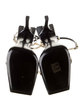 Yves Saint Laurent Patent Leather Sandals