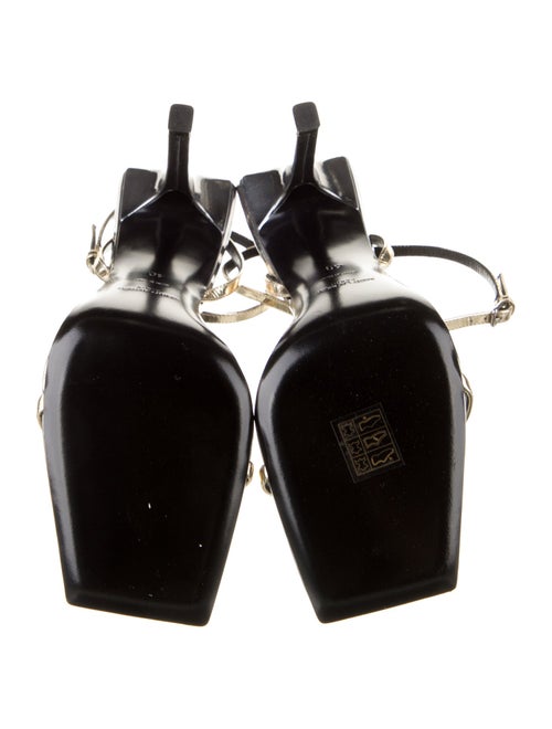 Yves Saint Laurent Patent Leather Sandals