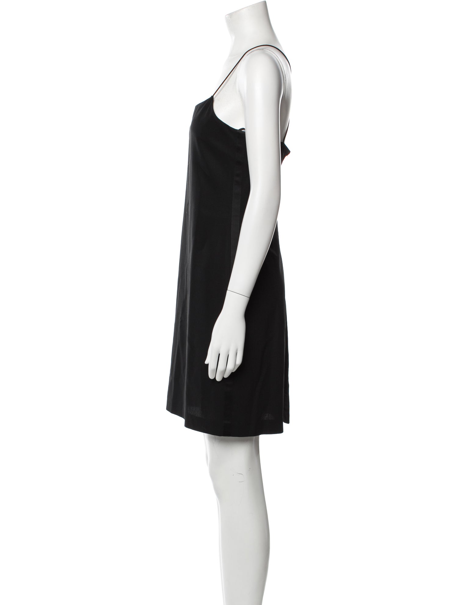 Yves Saint Laurent Virgin Wool Mini Dress