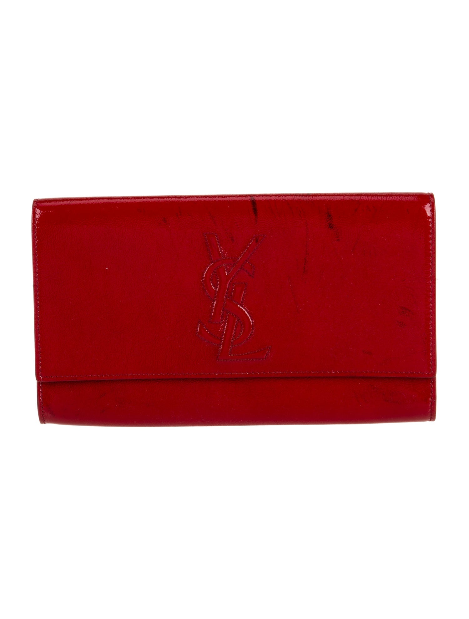 Yves Saint Laurent Patent Leather Clutch