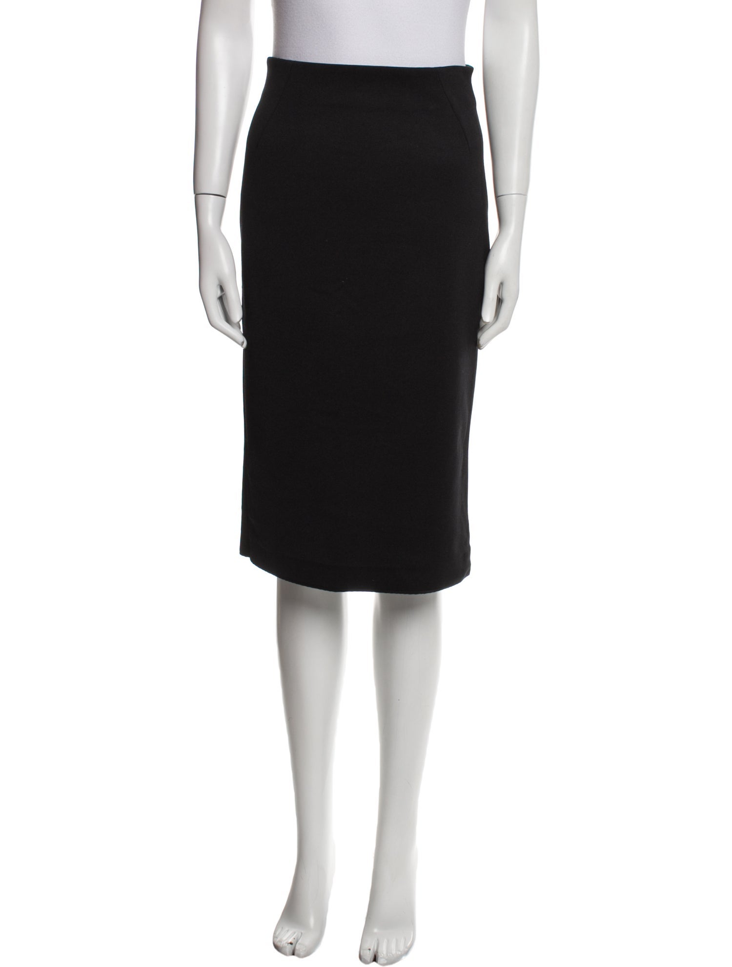 Yves Saint Laurent Wool Knee-Length Skirt