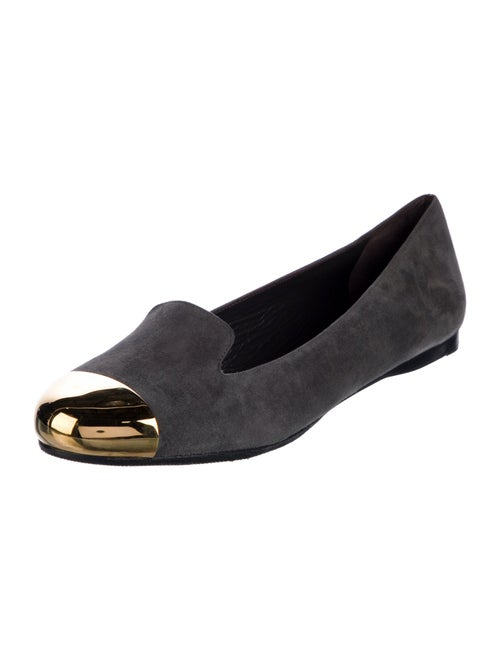 Yves Saint Laurent Suede Flats