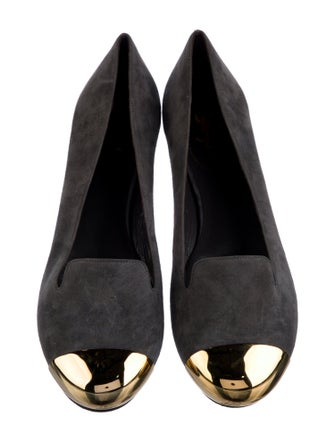 Yves Saint Laurent Suede Flats