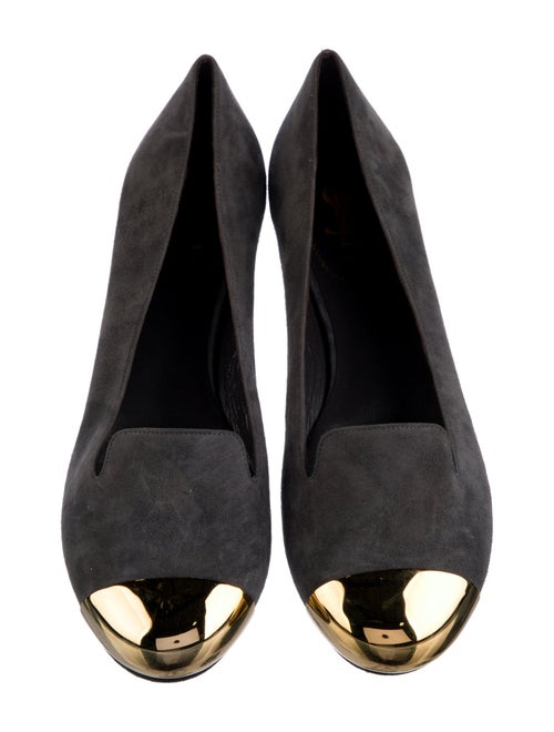 Yves Saint Laurent Suede Flats