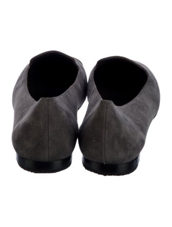 Yves Saint Laurent Suede Flats