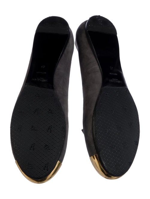 Yves Saint Laurent Suede Flats