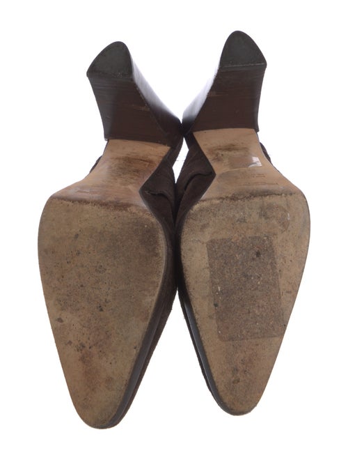 Yves Saint Laurent Suede Mules