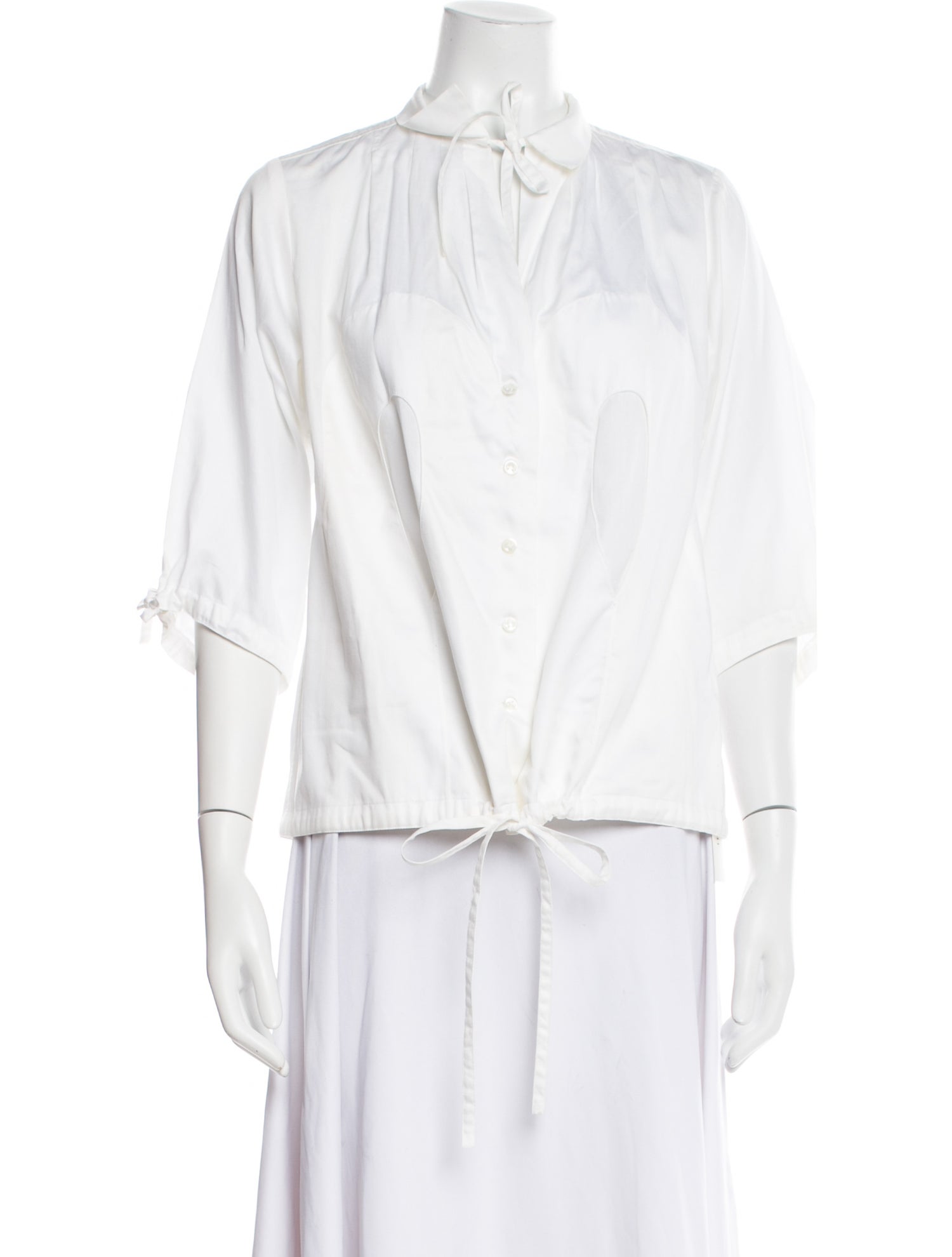 Yves Saint Laurent Rive Gauche Vintage 2008 Button-Up Top