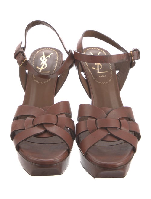 Yves Saint Laurent Leather Sandals